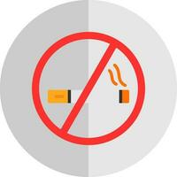 quitter fumeur vecteur icône conception