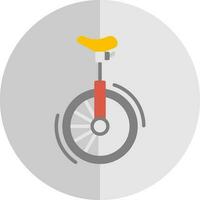 conception d'icône de vecteur de monocycle