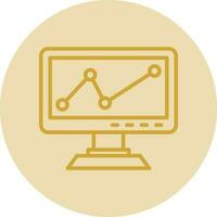 conception d'icônes vectorielles d'analyse vecteur