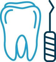 conception d'icône de vecteur de dentiste