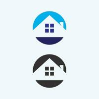 Accueil logo icône vecteur illustration conception template.home et maison logo conception vecteur, logo , architecture et bâtiment, conception propriété , rester à Accueil biens affaires logo.