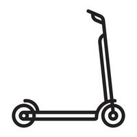 scooter icône vecteur illustration logo deisgn