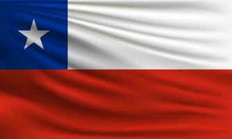 vecteur drapeau de Chili