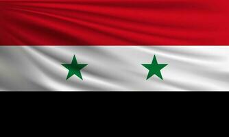 vecteur drapeau de Syrie