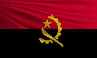 vecteur drapeau de angola