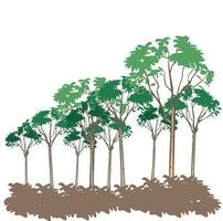 des arbres gratuit vecteur