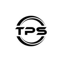 tps lettre logo conception dans illustration. vecteur logo, calligraphie dessins pour logo, affiche, invitation, etc.