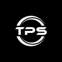 tps lettre logo conception dans illustration. vecteur logo, calligraphie dessins pour logo, affiche, invitation, etc.