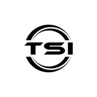 tsi lettre logo conception dans illustration. vecteur logo, calligraphie dessins pour logo, affiche, invitation, etc.