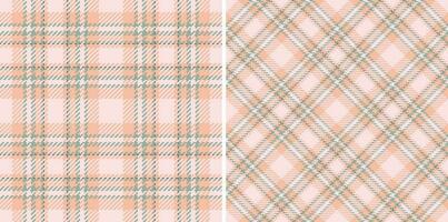 en tissu sans couture vérifier de vecteur textile modèle avec une plaid texture tartan Contexte.