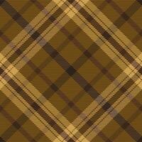 vérifier Contexte texture de tartan vecteur textile avec une plaid sans couture modèle tissu.