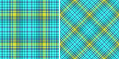 en tissu modèle Contexte de sans couture plaid vérifier avec une tartan vecteur texture textile.