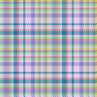 tartan en tissu textile de vérifier texture Contexte avec une modèle vecteur sans couture plaid.