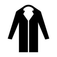 longue manteau vecteur glyphe icône pour personnel et commercial utiliser.