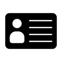 id carte vecteur glyphe icône pour personnel et commercial utiliser.