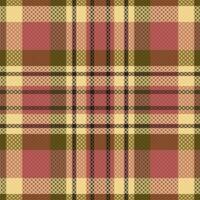 tartan plaid modèle. vérifier plaid. vecteur