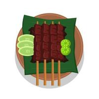 satay vecteur illustration