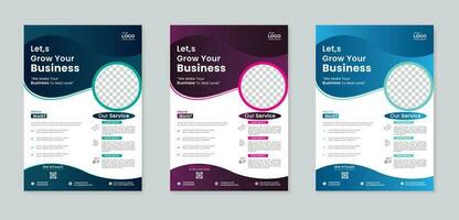 Créatif entreprise affaires prospectus brochure modèle conception, abstrait affaires prospectus, brochure conception, afficher, couverture conception, publication, affiche, commercialisation agence prospectus conception. vecteur