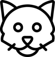 chat animal dessin animé vecteur