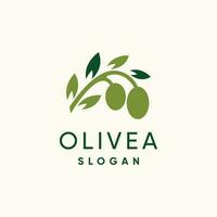 olive logo conception vecteur avec moderne Créatif concept