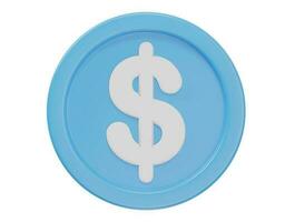 dollar icône illustration rendre transparent vecteur