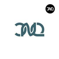 lettre cnq monogramme logo conception vecteur