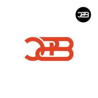 lettre czb c2b monogramme logo conception vecteur
