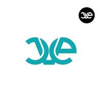 lettre cve monogramme logo conception vecteur