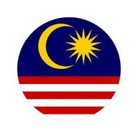illustration simple du drapeau de la malaisie pour le jour de l'indépendance ou l'élection vecteur