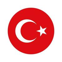 illustration simple du drapeau de la turquie pour le jour de l'indépendance ou l'élection vecteur