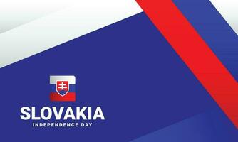 la slovaquie indépendance journée un événement célébrer vecteur