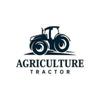 tracteur ferme agriculture logo conception vecteur illustration