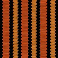 cool Contexte modèle géométrique orange. carré Bande zigzag Orange noir ikat Contexte vertical. abstrait, vecteur, illustration.texture, vêtements, emballage, décoration, tapis, papier peint. vecteur