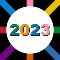 lgbt mois de la fierté 2023 vecteur et illustration concept.