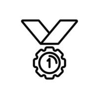 médaille trophée signe symbole vecteur