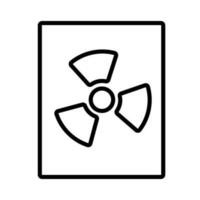 science radiation signe symbole vecteur