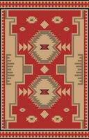 persan couverture traditionnel conception, tribal vecteur texture. facile à Éditer et changement couleurs. tapis
