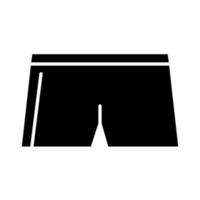 icône de style de silhouette d'équipement de sportswear court vecteur