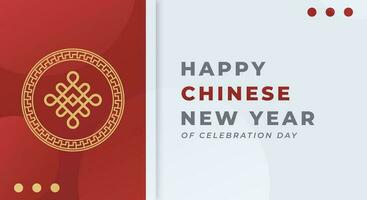 content chinois Nouveau année fête vecteur conception illustration pour arrière-plan, affiche, bannière, publicité, salutation carte
