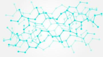moderne abstrait arrière-plan, moléculaire structure, vecteur conception