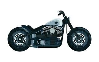 silhouette moto classique ancien moto sport pro vecteur