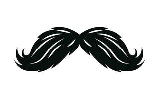 moustache vecteur icône conception gratuit vecteur