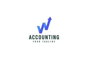 comptabilité logo vecteur icône illustration