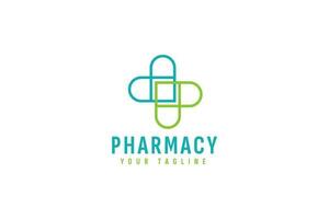 pharmacie logo vecteur icône illustration