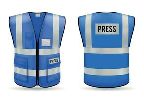 presse gilet ensemble vecteur