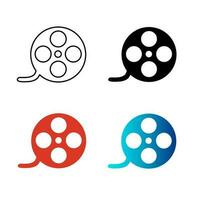 abstrait film silhouette illustration vecteur