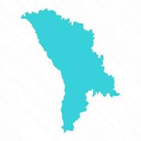 vecteur Facile carte de Moldavie pays