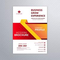 Business design professionnel brochure modèle coloré vecteur