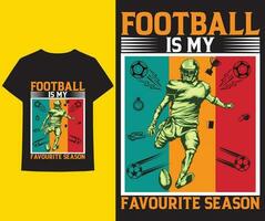 Football T-shirt conception vecteur éléments, football éléments, Football T-shirt