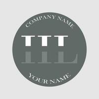 initiale hl logo lettre monogramme luxe main tiré vecteur